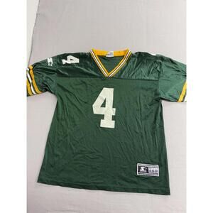 Starter Brett Favre Green Bay Jersey #4 Vintage 1998 XL